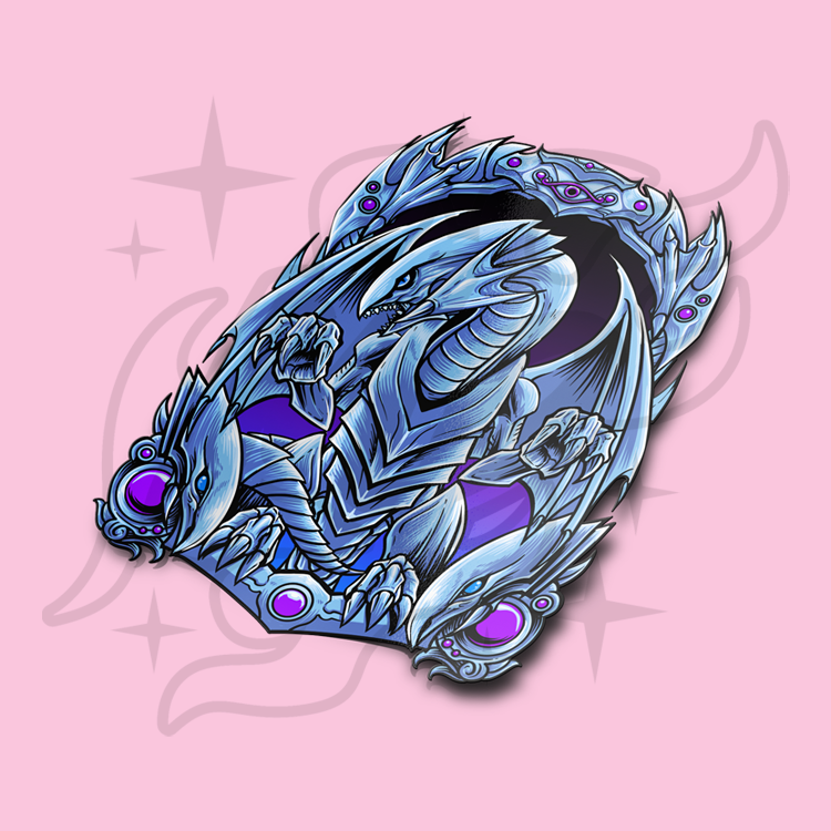 Blue Dragon Sticker
