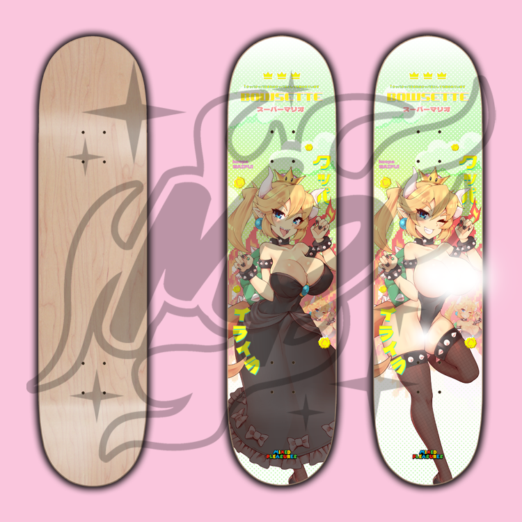 Bowsette Skate Deck