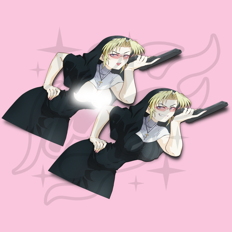Eda Nun Sticker
