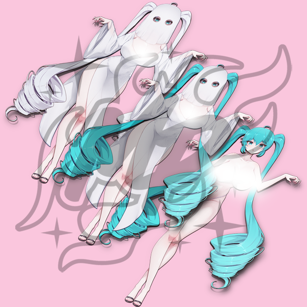 Ghost Miku Sticker
