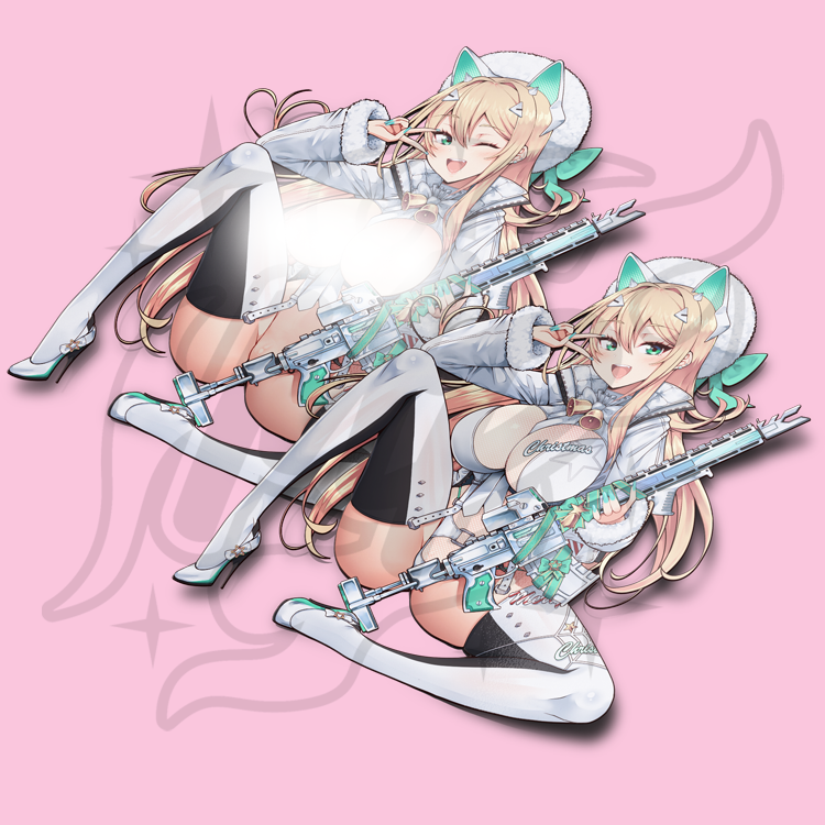 Ruppe XMAS Nikke Sticker
