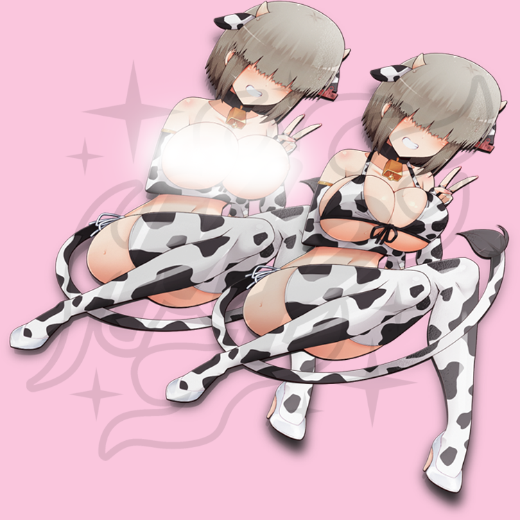 Yanagi Moo Sticker