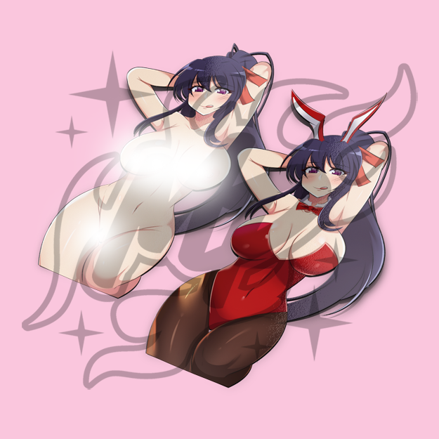 Akeno Bunny Sticker