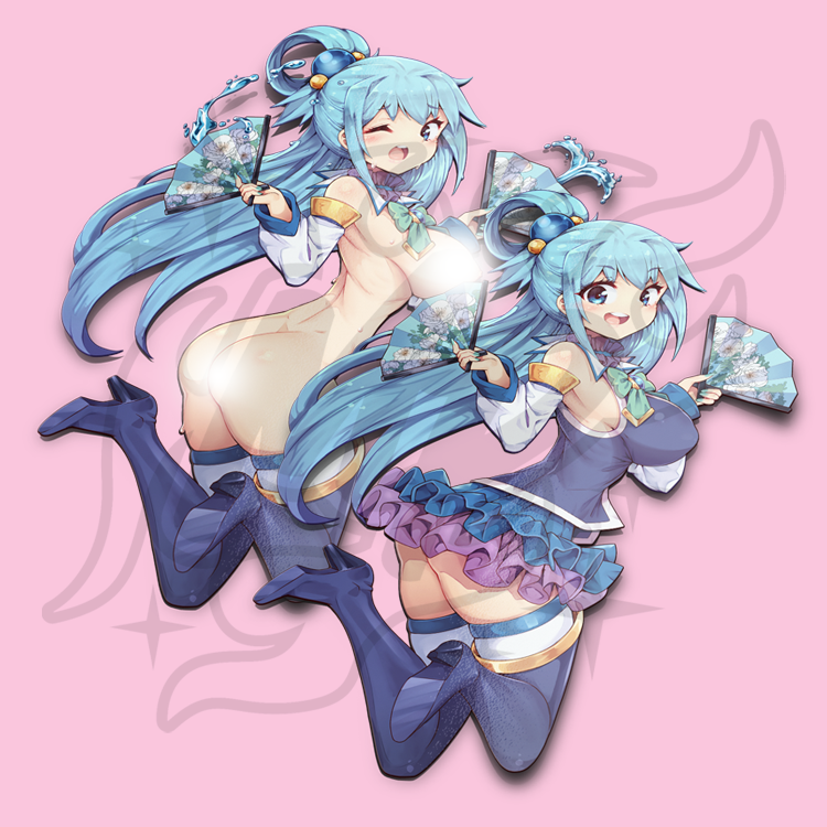 Aqua Sticker