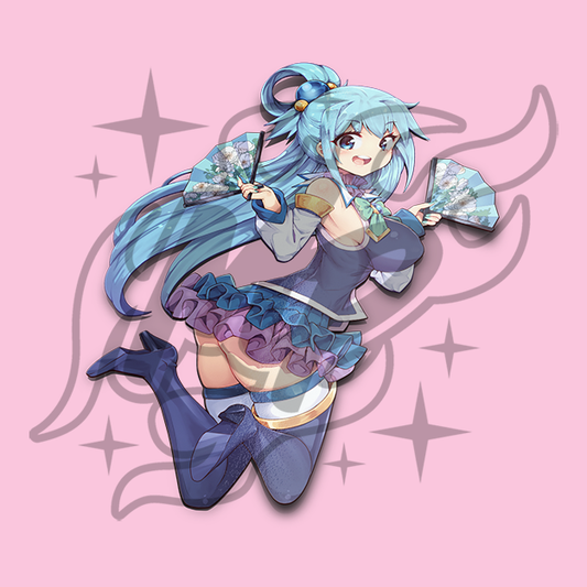 Aqua Sticker