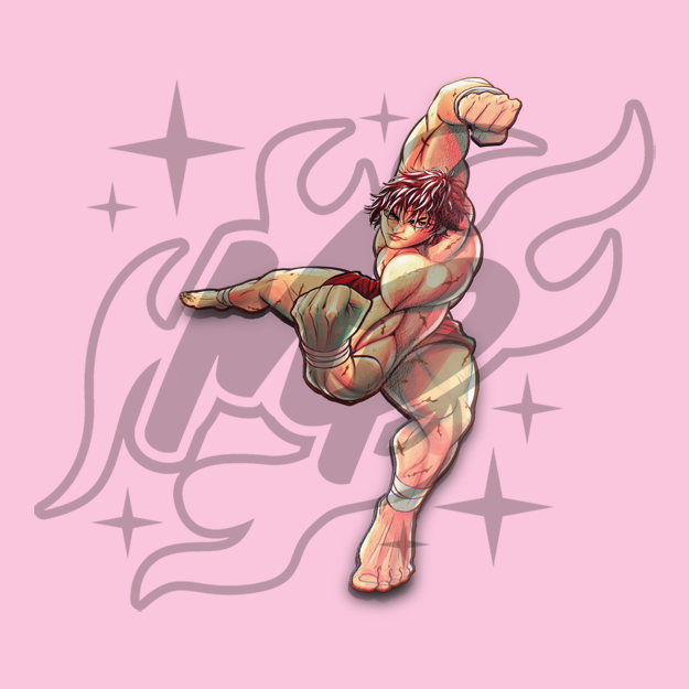 Baki Sticker