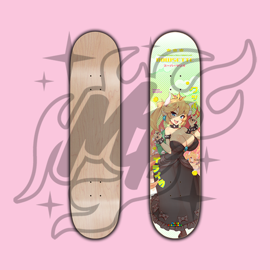 Bowsette Skate Deck
