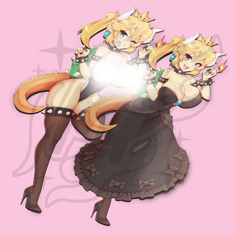 Bowsette Sticker