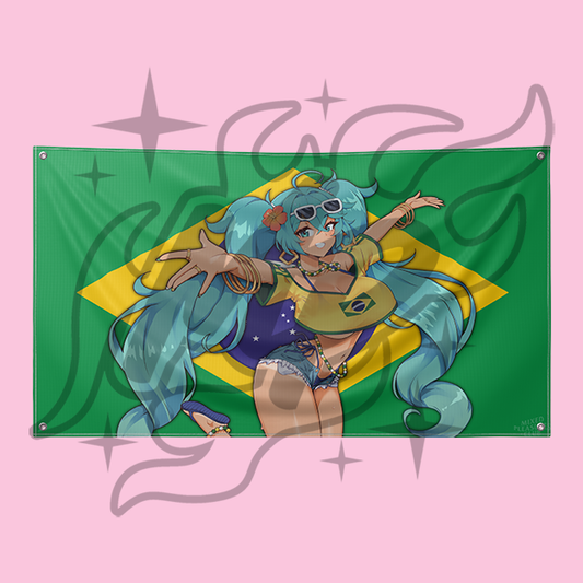 Brazilian Miku Flag