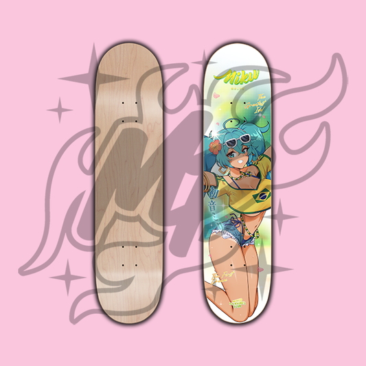 Brazilian Miku Skate Deck
