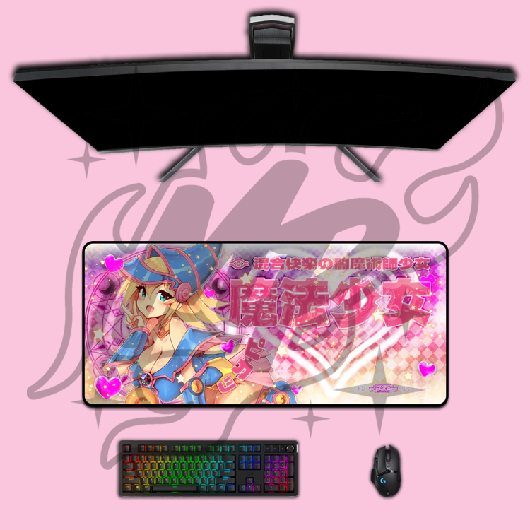 Pink Magician Girl Deskmat