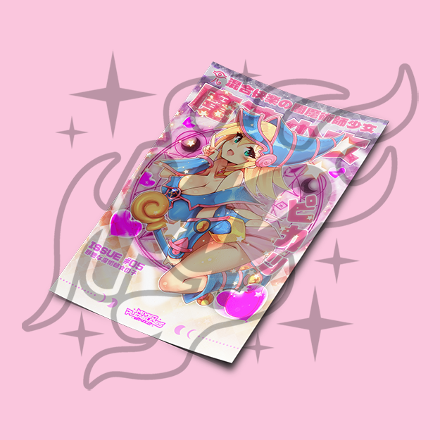 Pink Magician Girl Poster