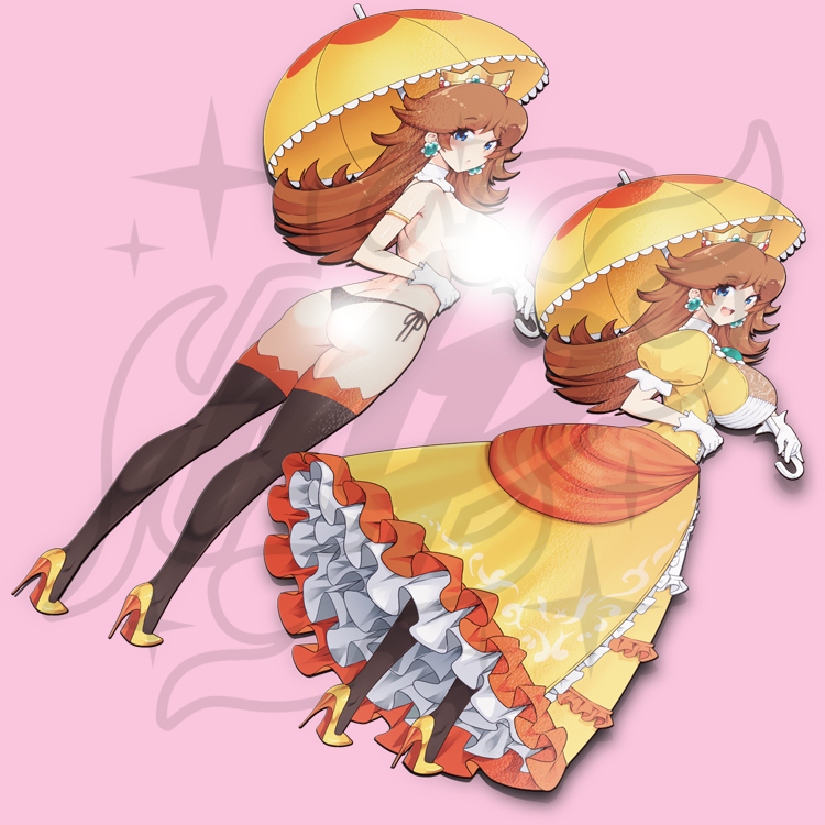 Princess Daisy Sticker