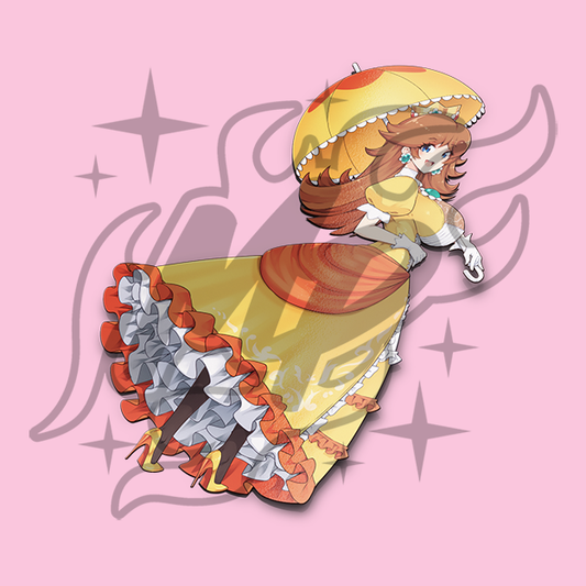 Princess Daisy Sticker