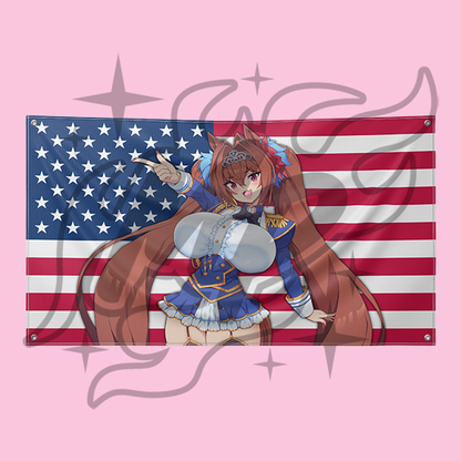 Daiwa Scarlet Umamusume Flag