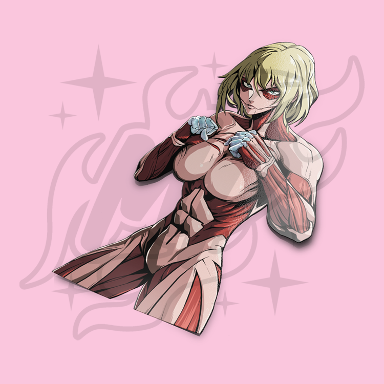 Muscle Titan Sticker