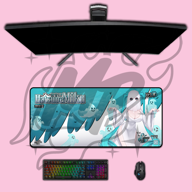 Ghost Miku Deskmat