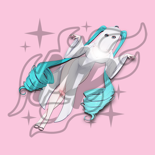 Ghost Miku Sticker