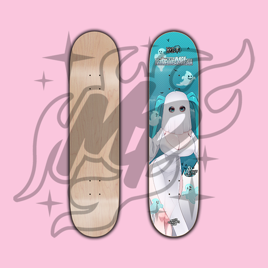 Ghost Miku Skate Deck