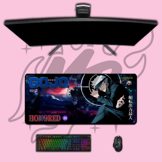 Blindfolded Deskmat