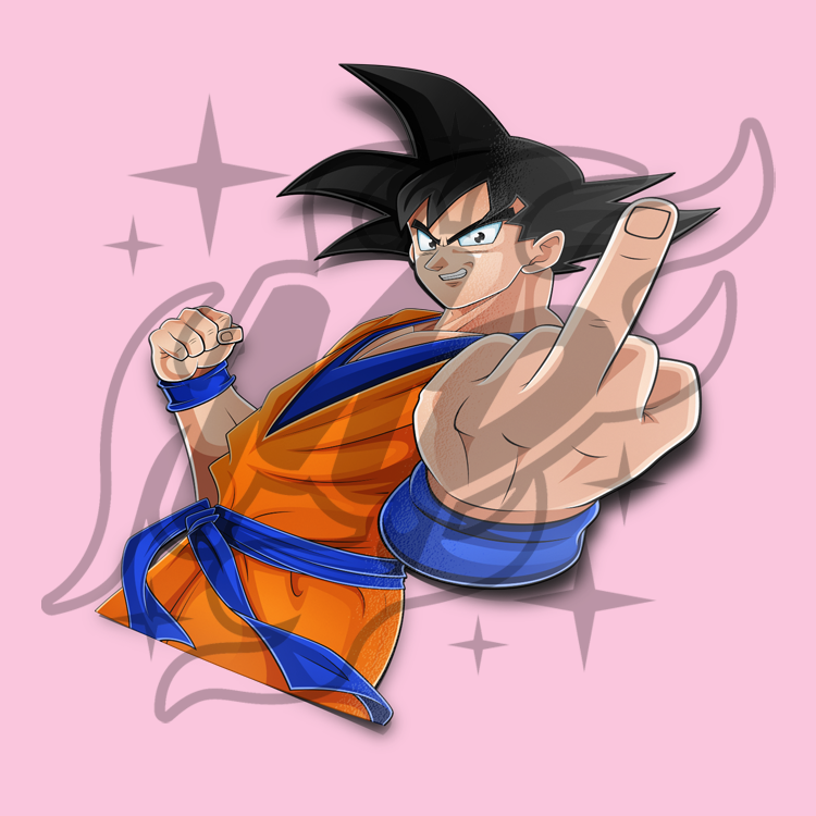 Middle Finger Sticker