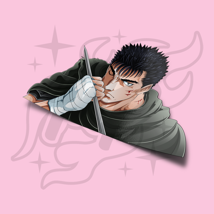 Guts Peeker Sticker