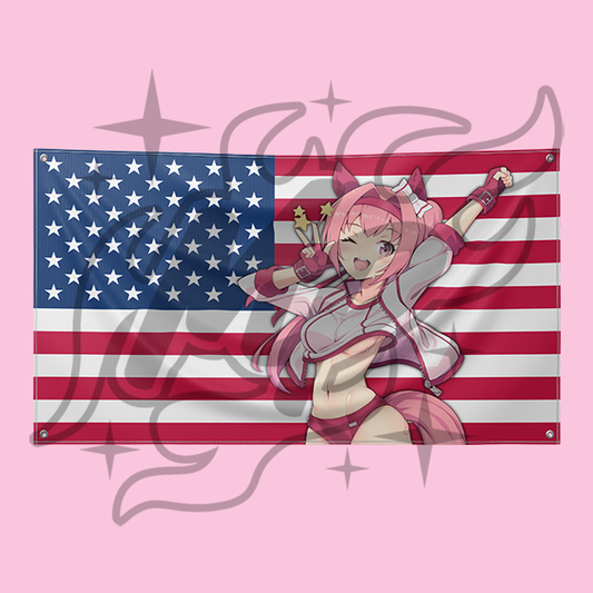 Haru Urara Umamusume Flag