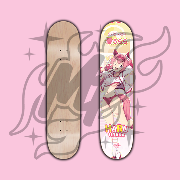 Haru Urara Skate Deck