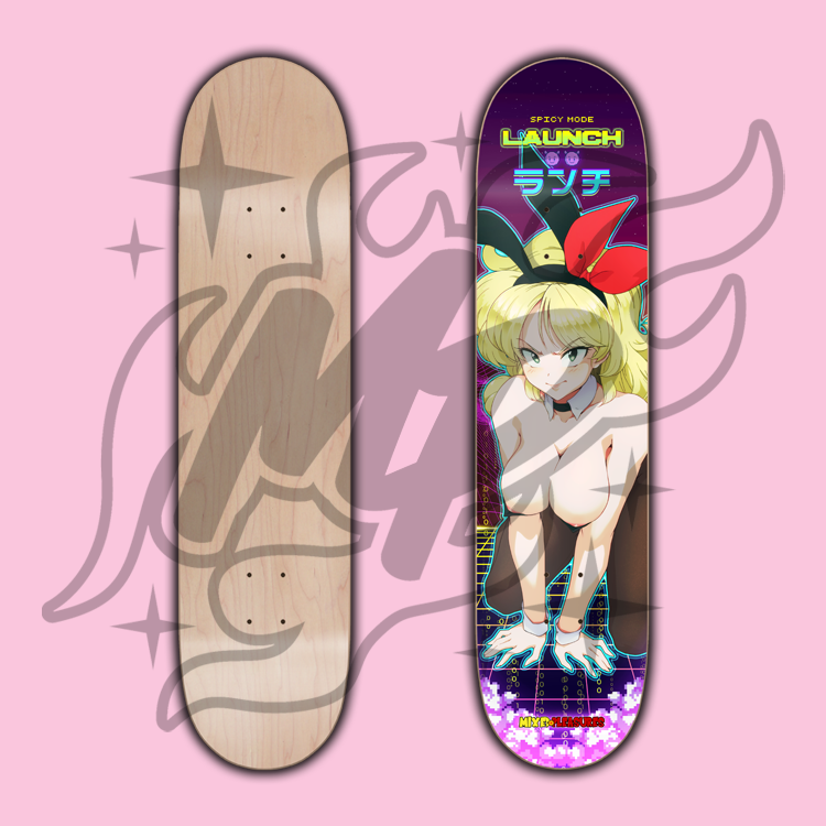 Yellow Lunch Skate Deck