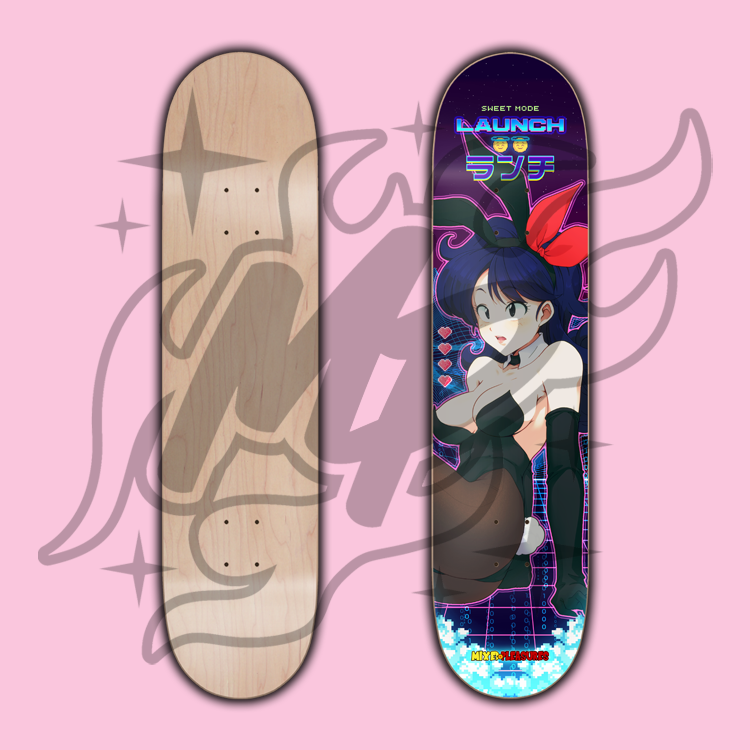 Blue Lunch Skate Deck