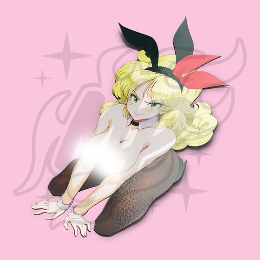 Launch Blonde Bunny Sticker