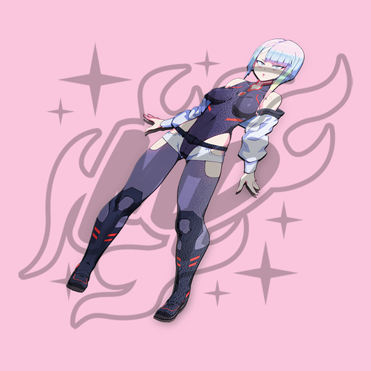 Lucy Cyberpunk Sticker