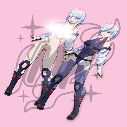 Lucy Cyberpunk Sticker