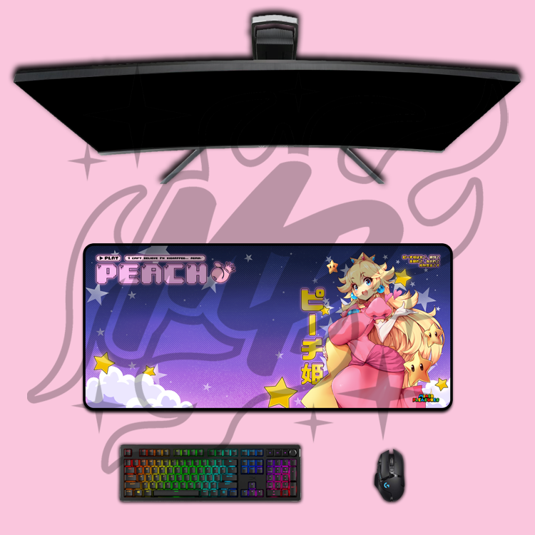 Princess Peach Deskmat