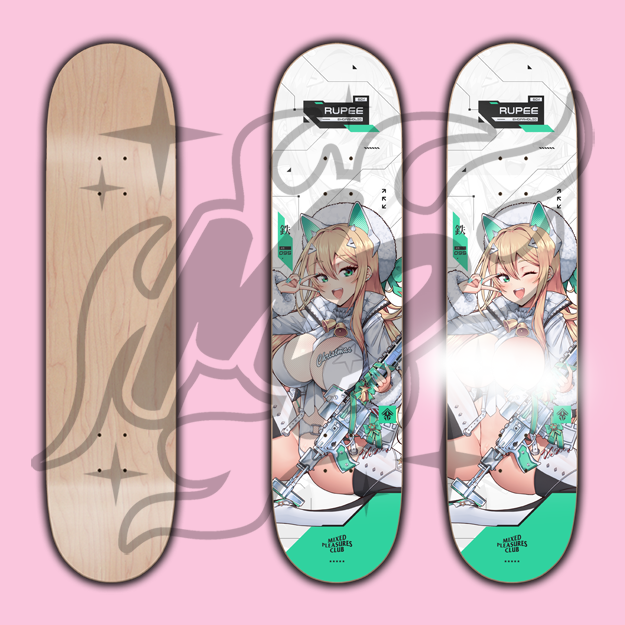 Rupee XMAS Skate Deck
