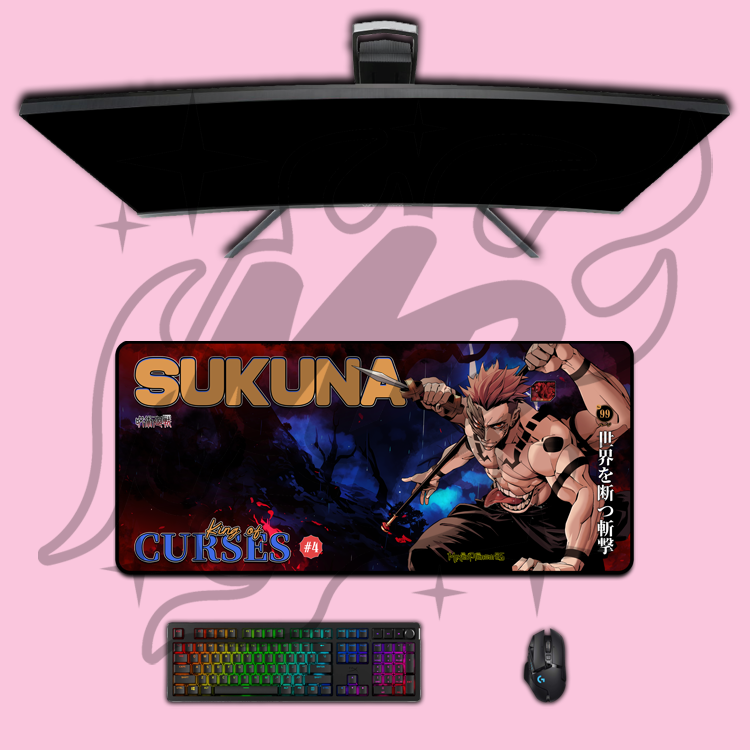 King of Curse Deskmat