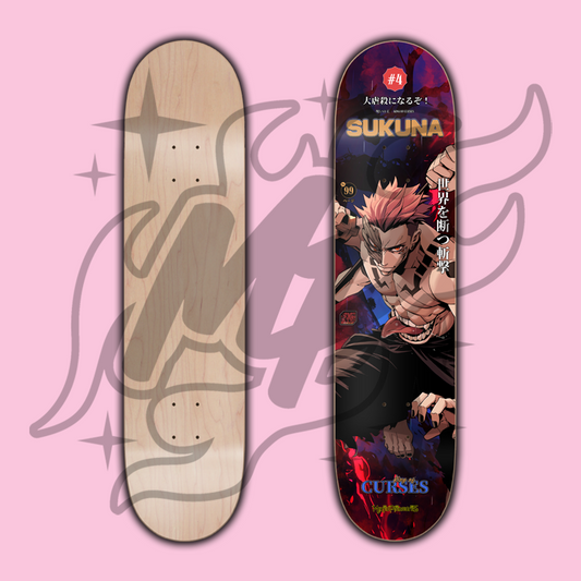 King of Curses Skate Deck
